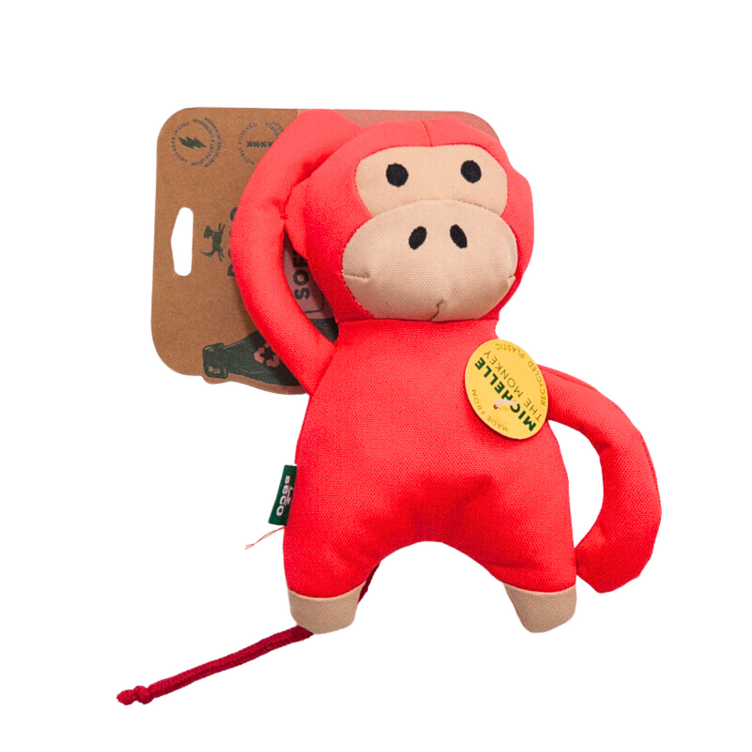 Beco Michelle the Monkey Cuddly Dog Toy