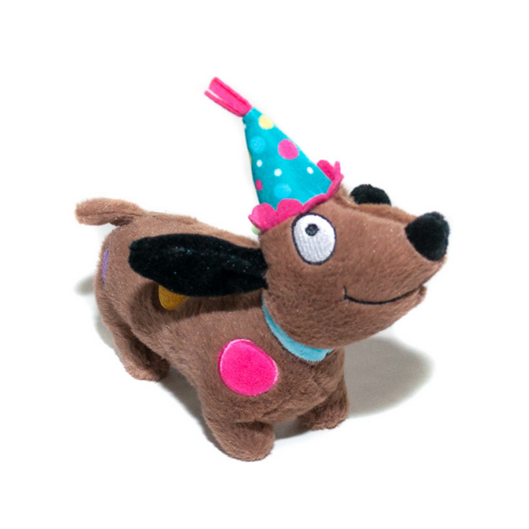 B'day Dog - Plush Dachshund Dog Toy