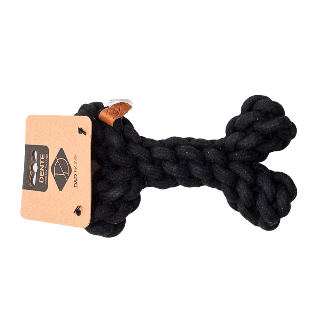 D&D HOME COLLECTION - DENTE ROPE - BLACK LINE S