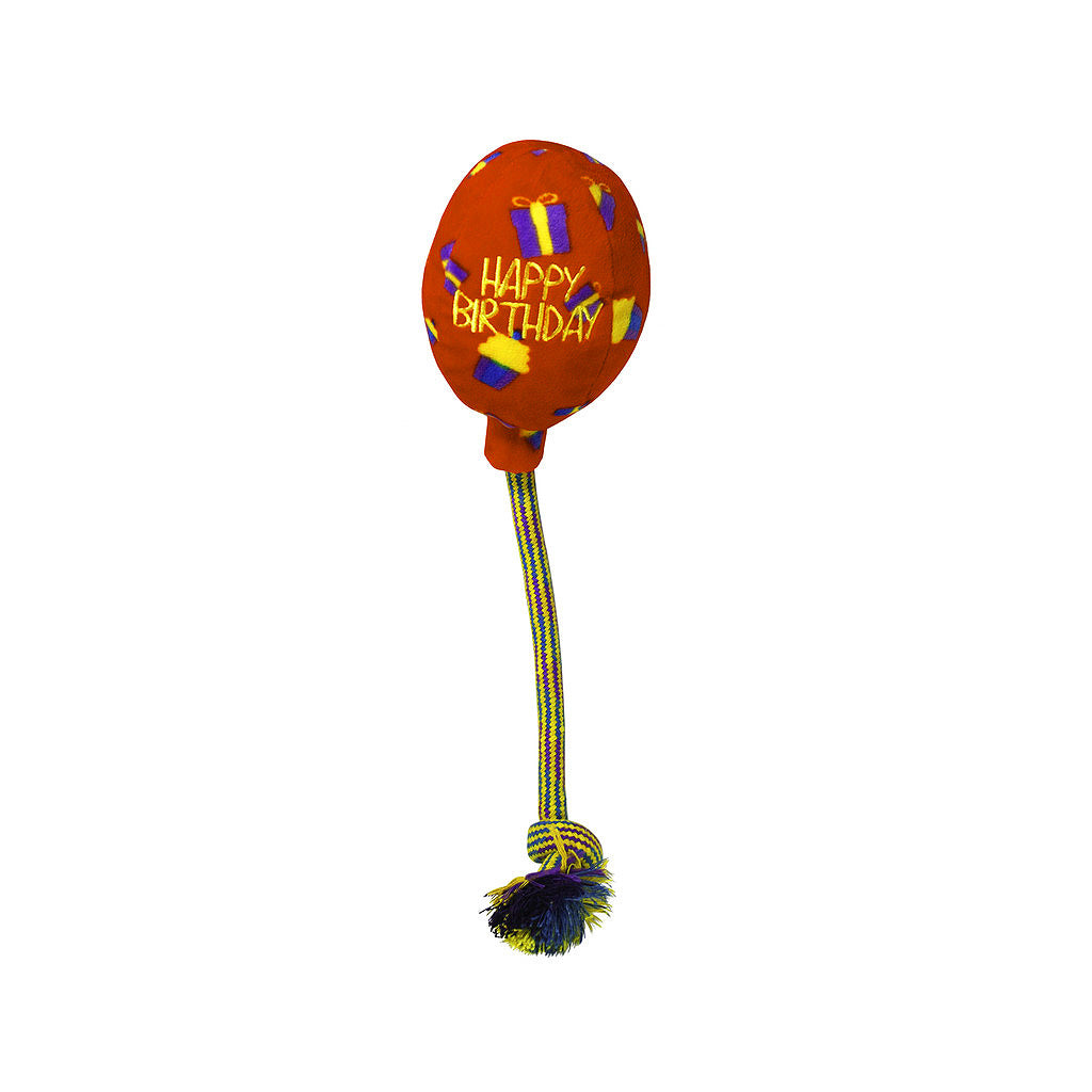 KONG® Ocassions Birthday Balloon | Red | Medium