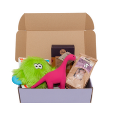 Load image into Gallery viewer, Cuddly dogs&#39; Mystery Toy &amp; Treat Box
